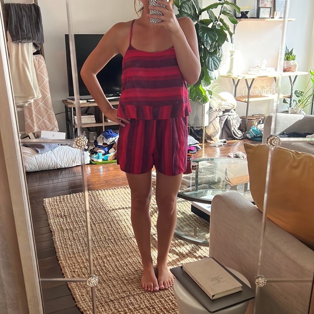 New anthropology romper, size medium